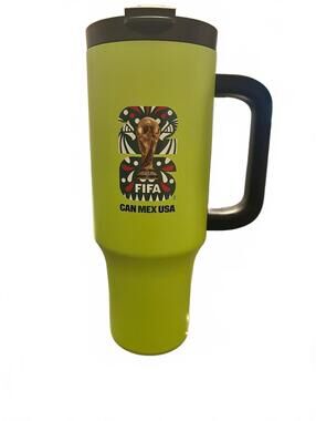 FIFA World Cup 2026 Commemorative Stainless Steel Travel Mug - CAN MEX USA